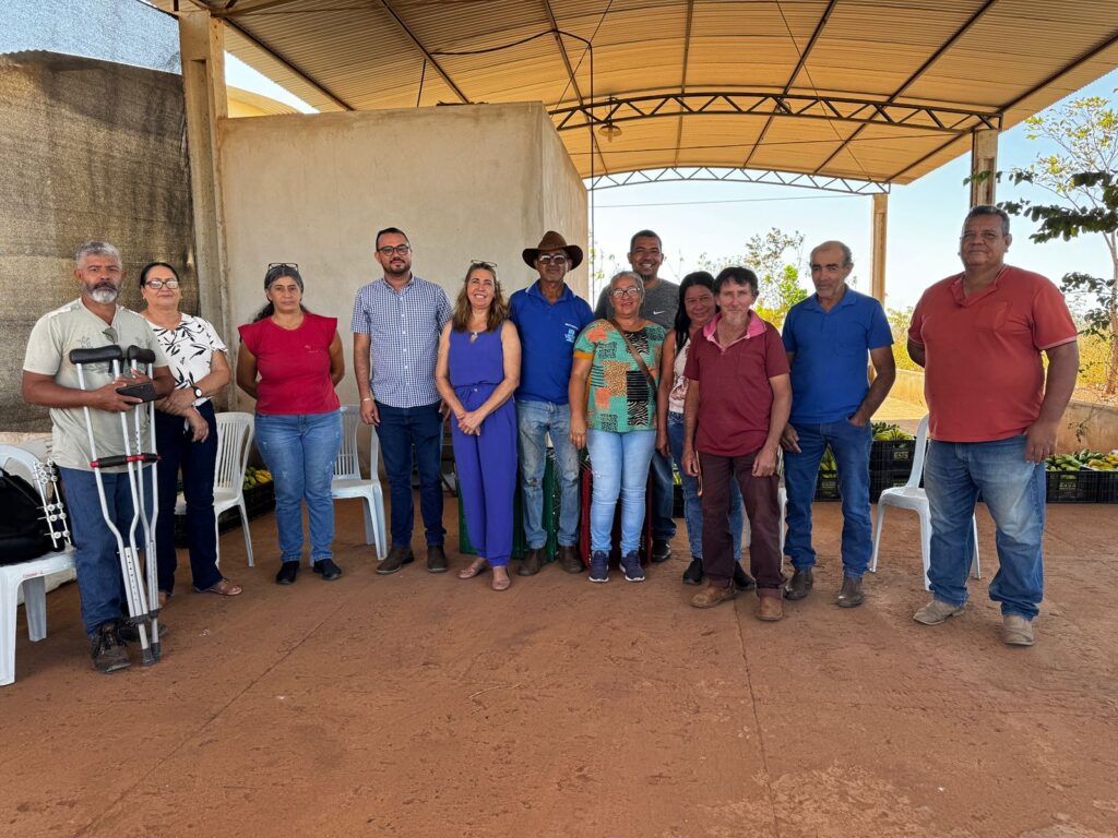 Vereador Rafael Churuman visita Coopermel e reforça apoio aos produtores rurais de Porangatu.